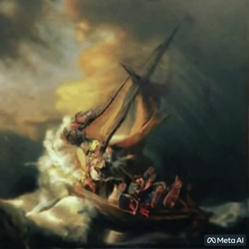 Rembrandt’s The Storm on the Sea of Galilee